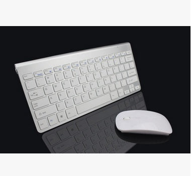 2.4G Wireless Keyboard And Mouse Protable Mini Keyboard Mouse Combo Set For Notebook Laptop Mac Desktop PC Computer Smart TV PS4 - Sumoud Studio