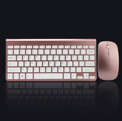 2.4G Wireless Keyboard And Mouse Protable Mini Keyboard Mouse Combo Set For Notebook Laptop Mac Desktop PC Computer Smart TV PS4 - Sumoud Studio