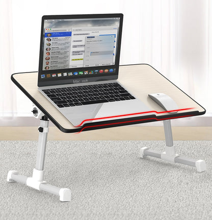 Adjustable Laptop Desk Stand Foldable Notebook Laptop Bed Table Can be Lifted Standing - Sumoud Studio