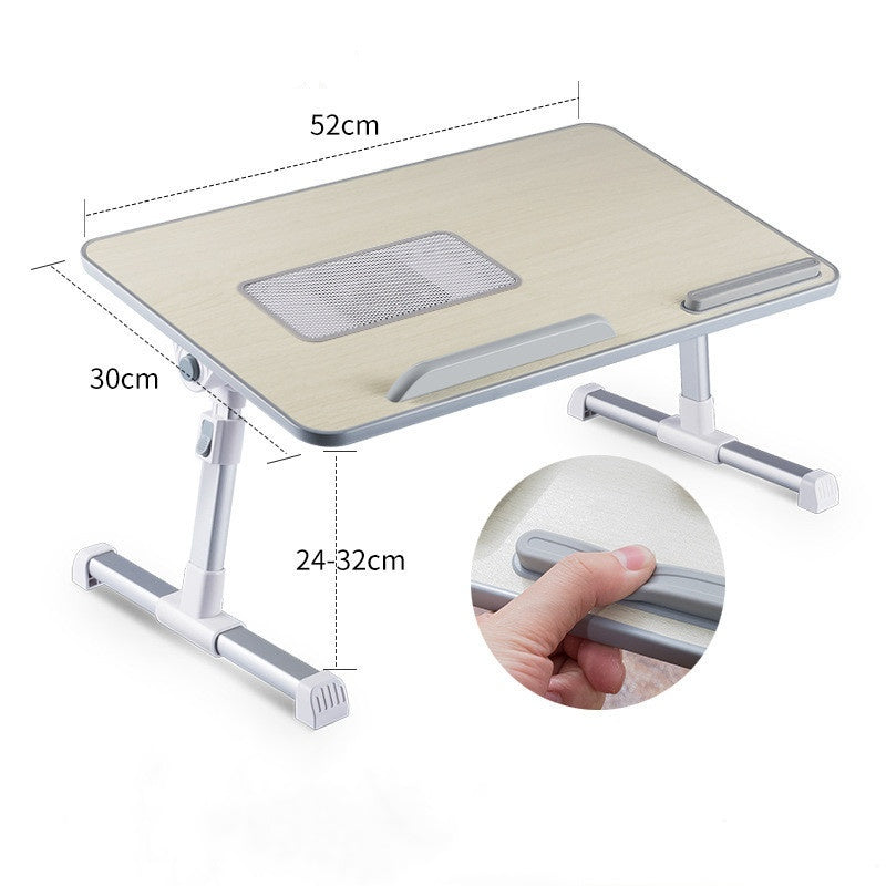 Adjustable Laptop Desk Stand Foldable Notebook Laptop Bed Table Can be Lifted Standing - Sumoud Studio